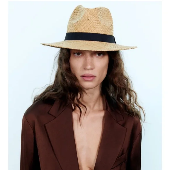 Zara | Accessories | Salezara Raffia Hat Sale | Poshmark display picture 1